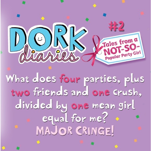 Book 2 Dork Diaries Tales from a Not-So-Popular Party Girl Hardcover - Picture 3 of 16